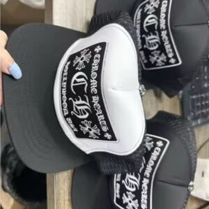 Chrome Hearts Monochrome Trucker Cap